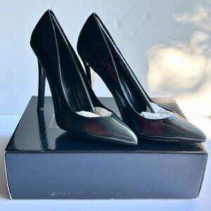 High Heel Leather Pumps SZ 9 Sexy Stilettos Brand New in Box Victoria Secret